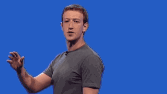 Mark Zuckerberg saying More More More
